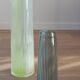 Duo de vases en verre de Murano, 50's