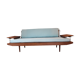 Daybed teak and copper, scandinavian style by Toothill