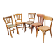 Set of 5 bistro chairs