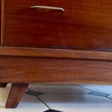 Vintage chiffonier with compass feet