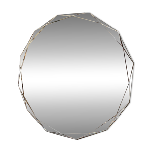 miroir dodécagonal biseauté