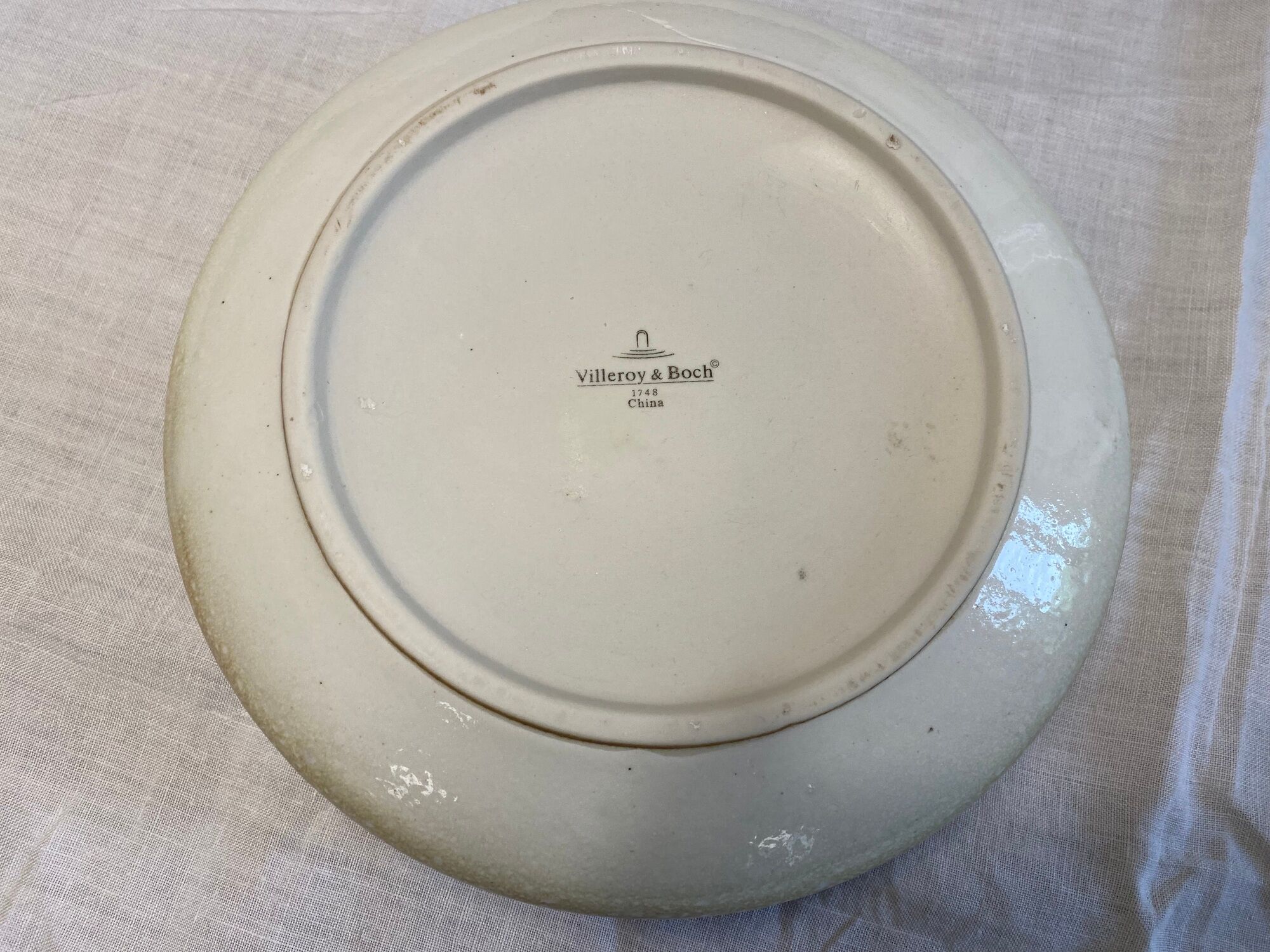 Set vases and photophore Villeroy and Boch 1748 china
