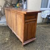 Antique solid wood sideboard