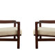 Beige Armchairs B 7752 By Zenon Bączyk For Swarzędzkie Fabryki Mebli, 1960s, Set Of 2