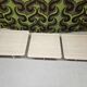 Set of 3 travertine nesting tables
