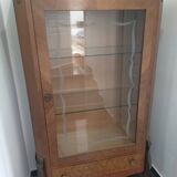 Vintage display cabinet in rosewood veneer 1950/1960