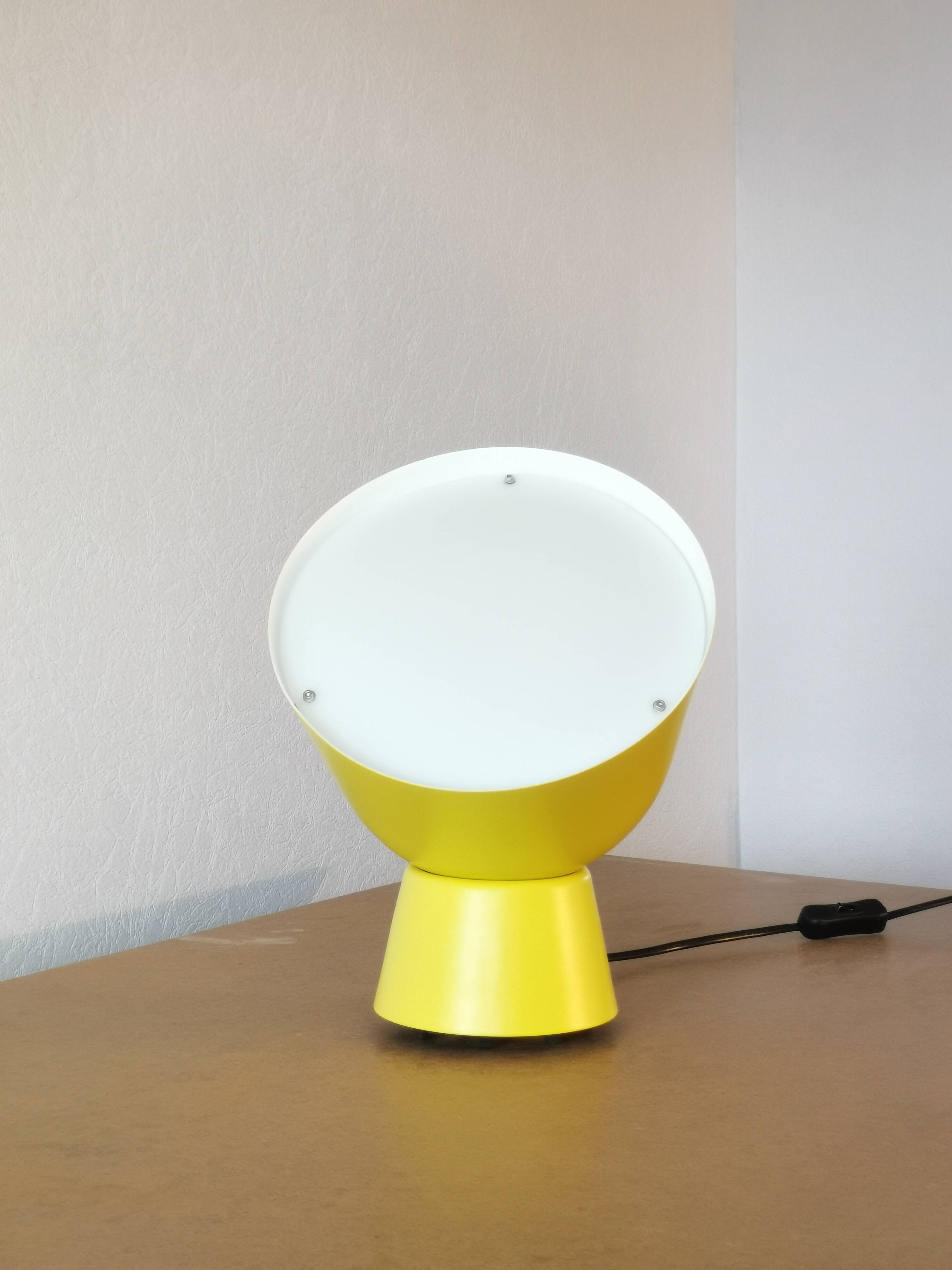 Ola Wihlborg yellow Scandinavian lamp or wall light for Ikea, 2017.