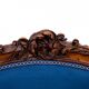 A late 19th-century French bergère armchair. After renovation.