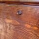 Louis XV style solid wood secretary
