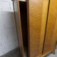 1950 wardrobe with compass legs, sliding doors, and a new top.