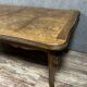 Louis XV style Provencal table in walnut and burl circa 1950 / open 308 cm
