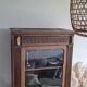 Glass-fronted Parisian wardrobe