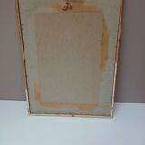 Old frame Rose bush with lettuce leaves PJ Redouté