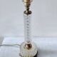 Vintage lamp 1960 Glass and Brass