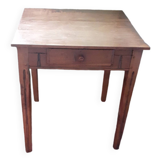 Petite table, bureau ou coiffeuse d'époque XVIIIème siècle en noyer