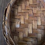 Bamboo owl basket