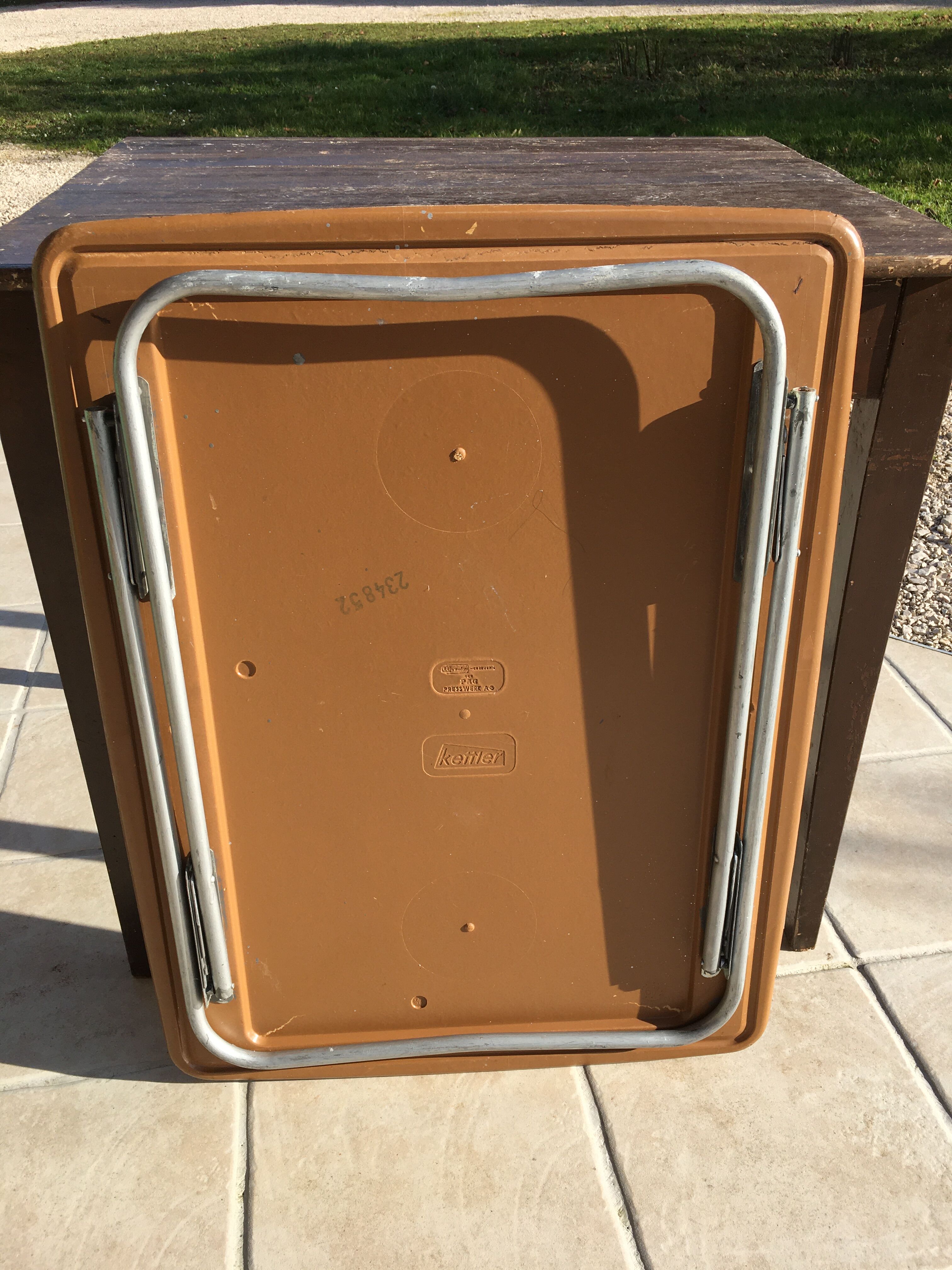 Table de camping vintage Kettler