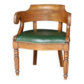 fauteuil Restauration des collections nationales. Estampillé.