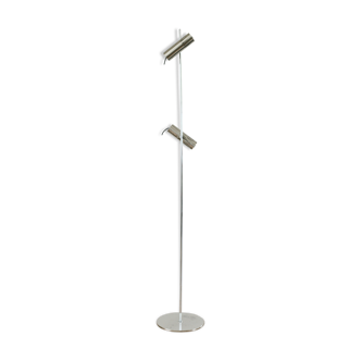 Lampadaire de Alain Richard, édition Disderot, 2 feux, France, circa 1960