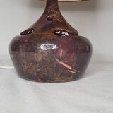 70s stoneware lamp