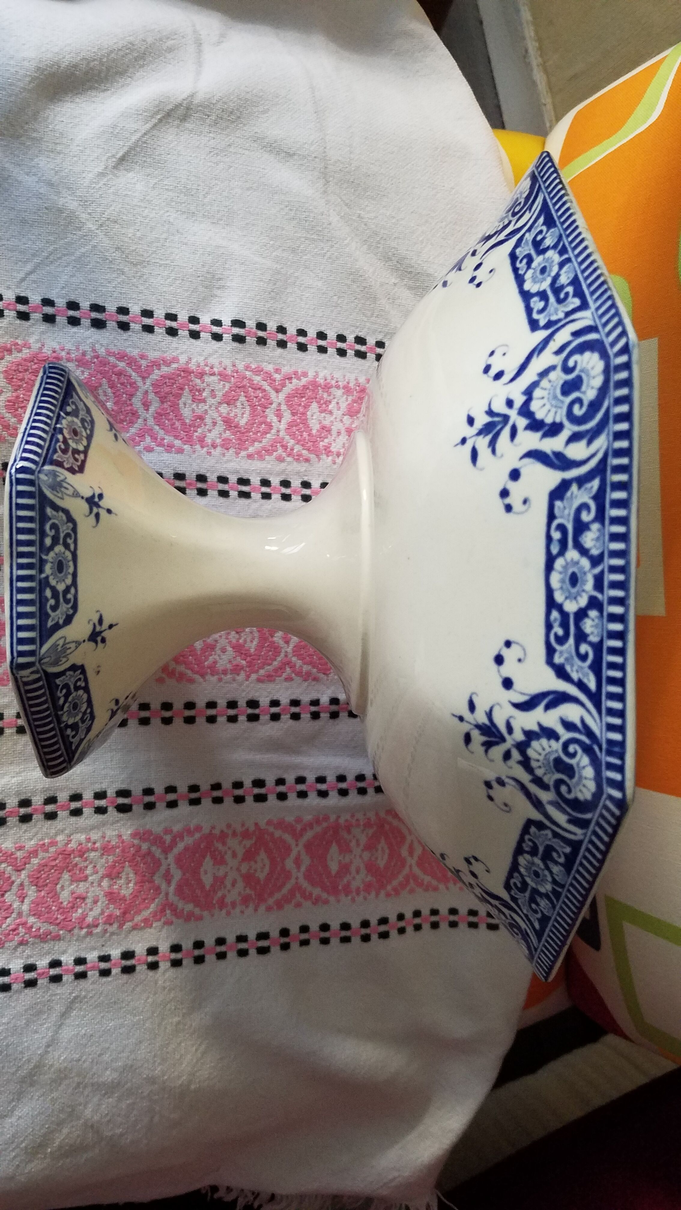 Compotier sinceny octagonal Sarreguemines