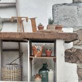 wooden workbench