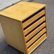 5-drawer plan sorter furniture, workshop style, for drawing and sewing storage 7