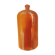 Amber color demijohn
