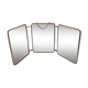 Miroir de barbier 50x21cm