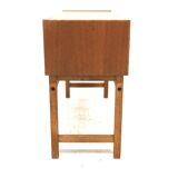 Scandinavian oak chest of drawers, Sweden, 1950