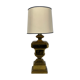 Vintage Large Italian Solid Brass table lamp from 50s