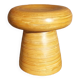 Vintage bamboo stool 1980