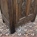 Bonnetière rustique en chêne 19ème