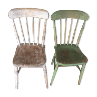 2 chaises western