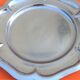 1970s stainless steel poly-lobed serving dish
