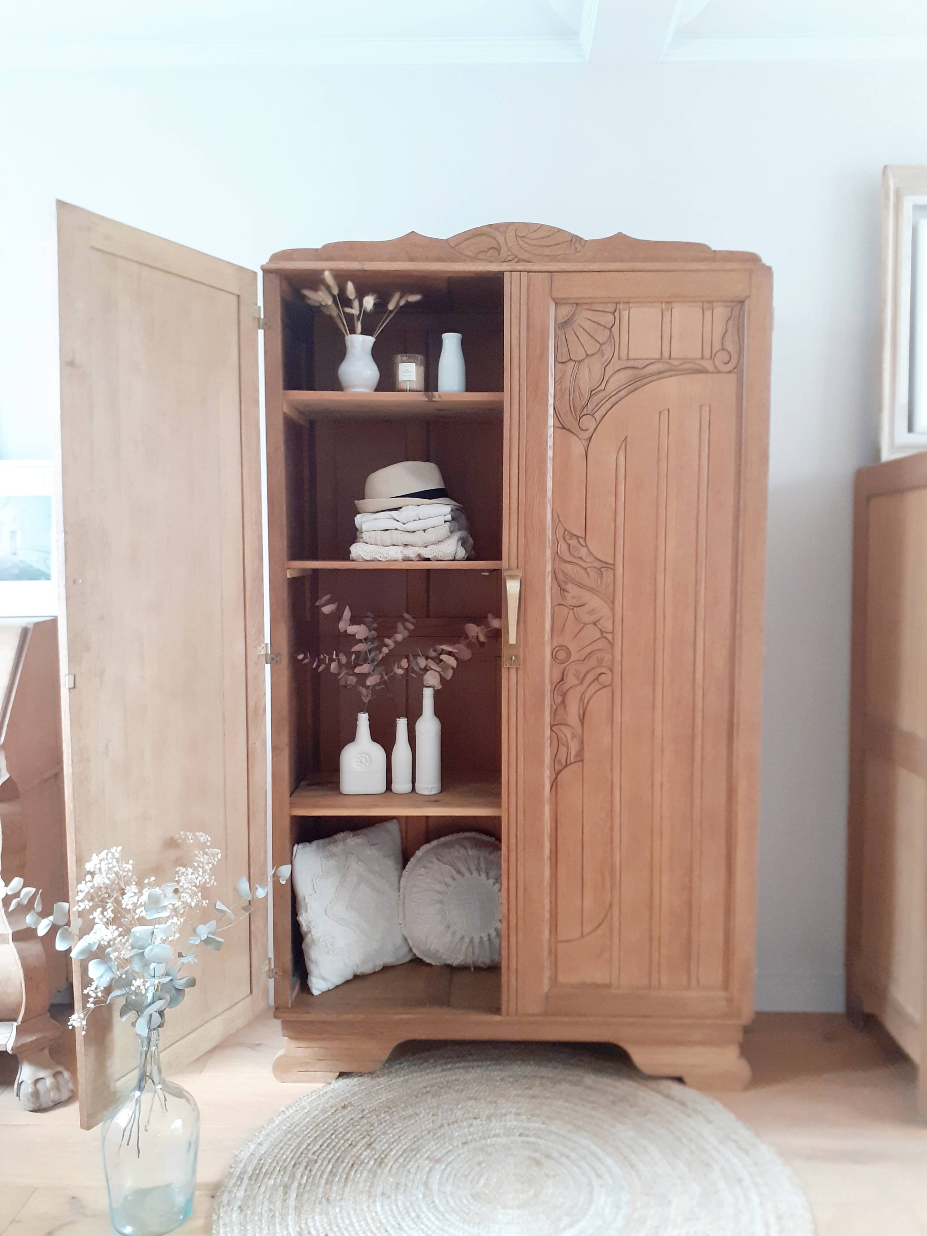 Armoire parisienne Art Déco rénovée