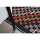 1970s vintage Turkish Oushak handmade wool cotton brown area rug 182x289