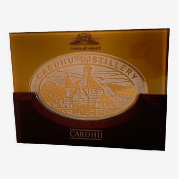 Cadre miroir whisky bourbon cardhu 40 x 30 cm distillerie cardhu