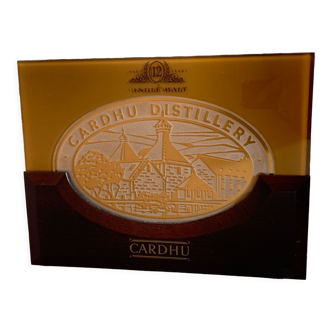 Cadre miroir whisky bourbon cardhu 40 x 30 cm distillerie cardhu