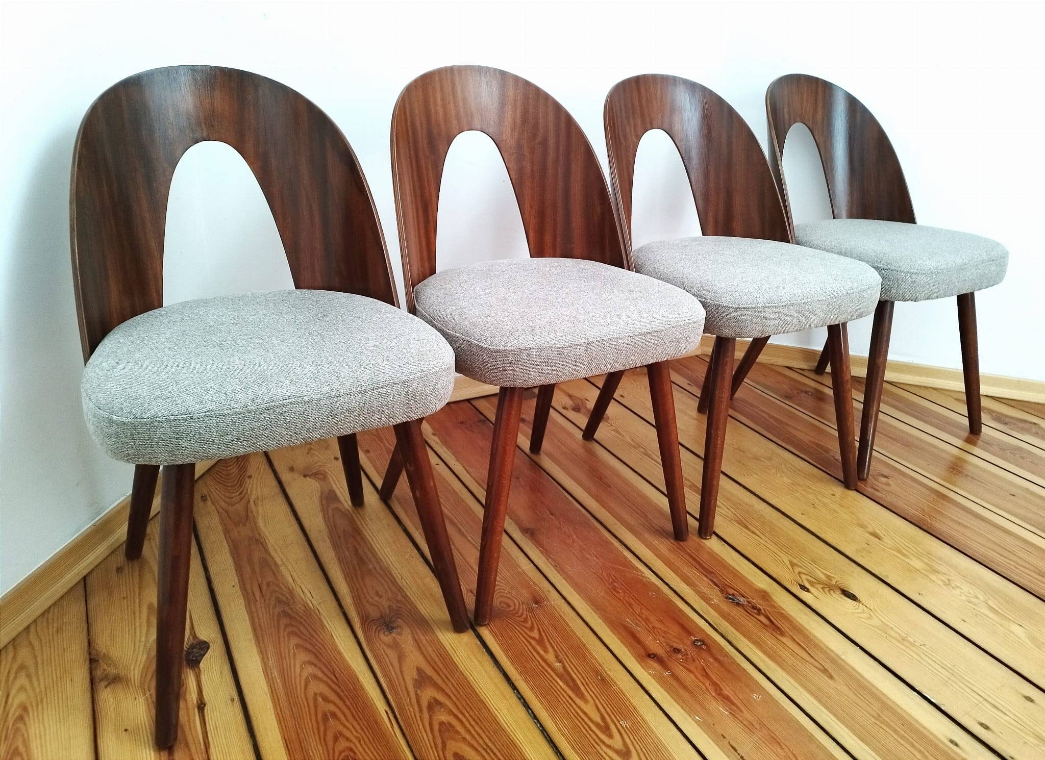 Dining Chairs by A. Suman for Tatra Nabytok, Former Czechoslovakia, 1960s, Set of 4