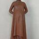 Vintage Terracotta Pregnant Woman Sculpture – Mid-Century Style Maternity Art Figurine