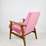 Fauteuil Renard Rose Vintage, 1970s