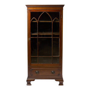 Vitrine en acajou d'origine