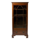 Vitrine en acajou d'origine anglaise