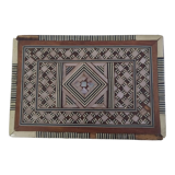 Boîte orientale marqueterie d'on et de nacre