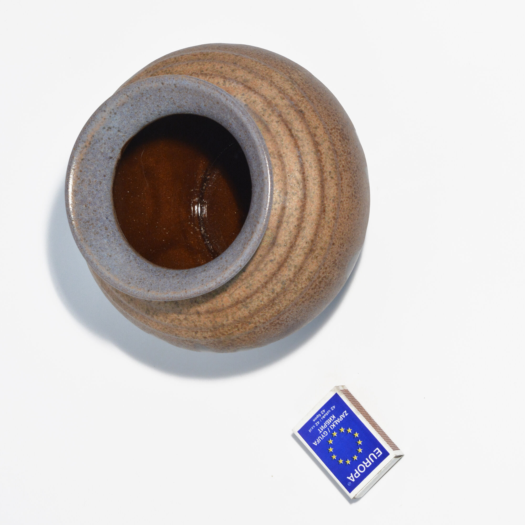 1960s mid-century modern ceramic vase, Steuler Keramik, Germany