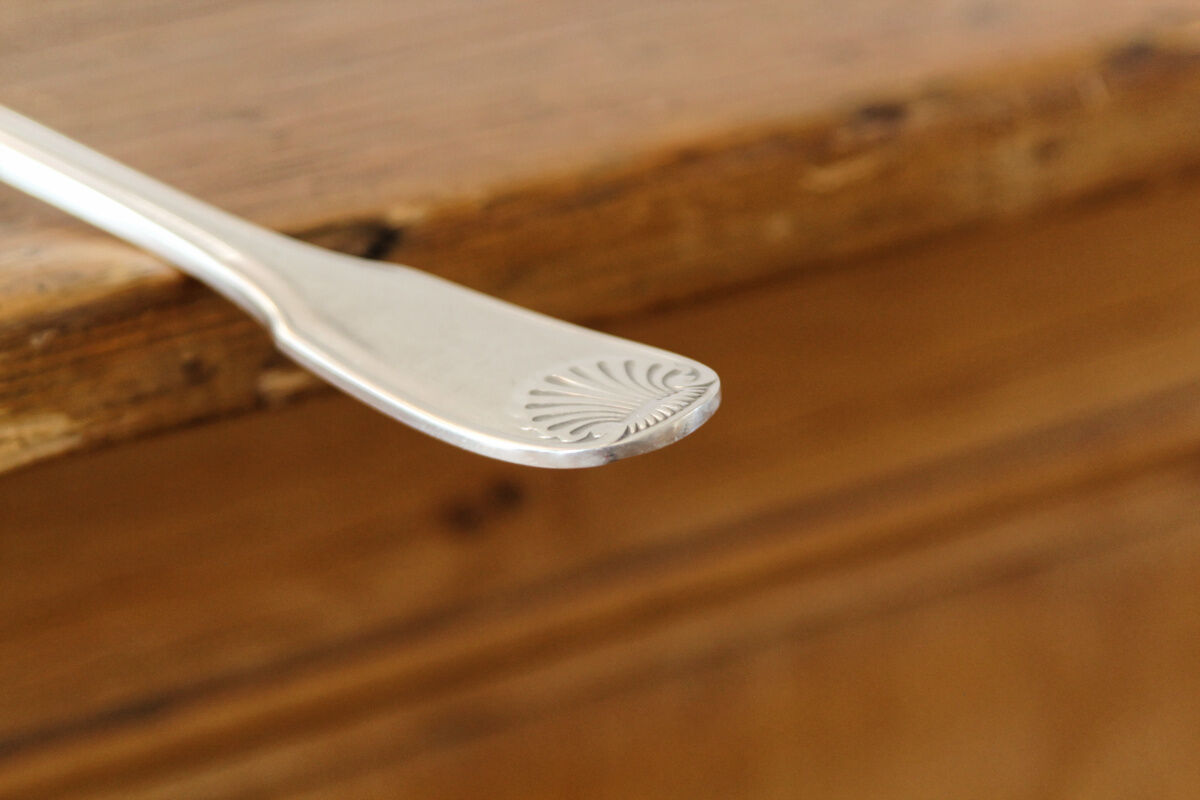 Christofle pie shovel, silver metal