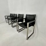 Set of 4 Arrben dining chair , 1980s