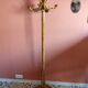 Rattan coat rack