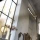 Mirror rosette Louis XVI 90x154cm